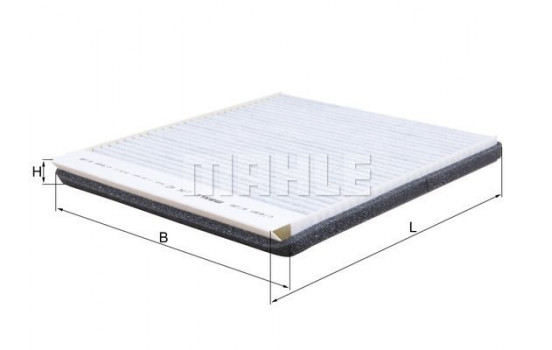 Filter, interior air LAK 40 Mahle