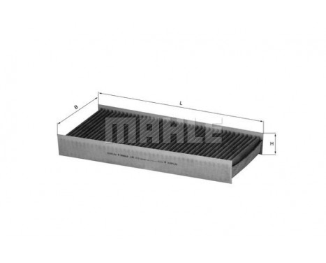 Filter, interior air LAK 412 Mahle