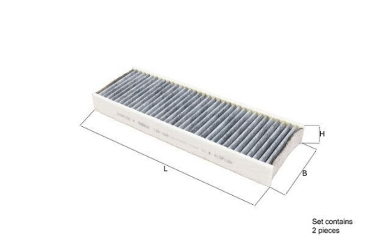 Filter, interior air LAK 428/S Mahle