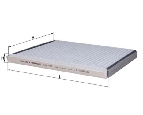 Filter, interior air LAK 447 Mahle