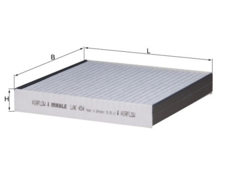 Filter, interior air LAK 454 Mahle, Image 2