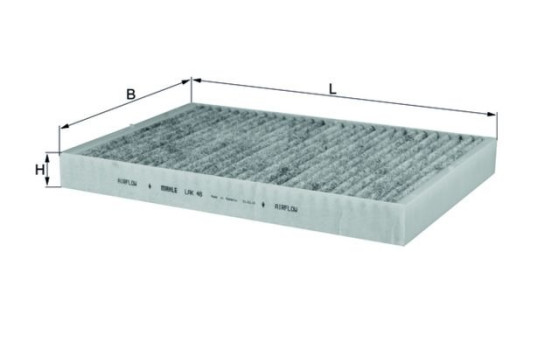 Filter, interior air LAK 46 Mahle, Image 2