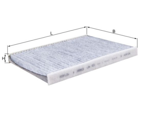 Filter, interior air LAK 463 Mahle, Image 2