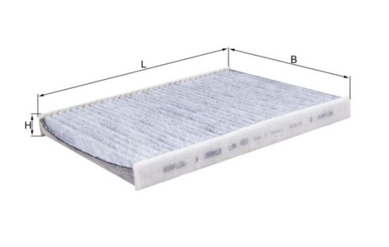 Filter, interior air LAK 463 Mahle, Image 2