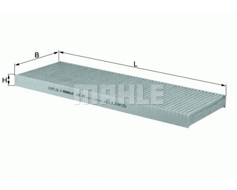 Filter, interior air LAK 49 Mahle