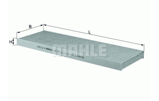 Filter, interior air LAK 49 Mahle