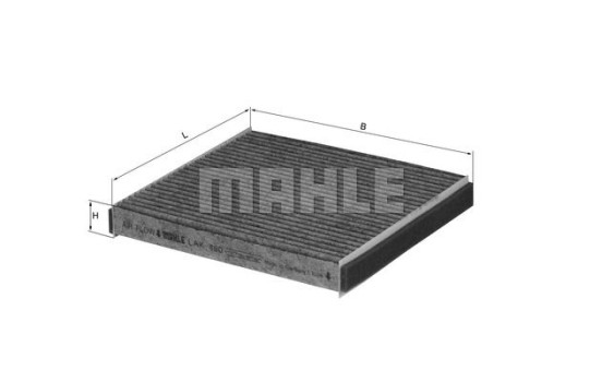 Filter, interior air LAK 490 Mahle