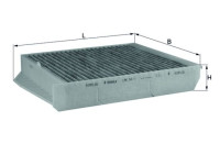 Filter, interior air LAK 54/1 Mahle