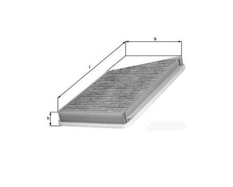 Filter, interior air LAK 57 Mahle