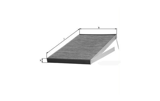 Filter, interior air LAK 58 Mahle