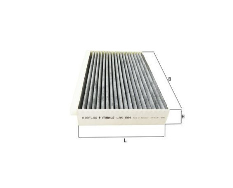 Filter, interior air LAK 684 Mahle