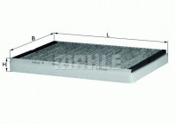 Filter, interior air LAK 75 Mahle