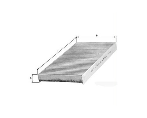 Filter, interior air LAK 78 Mahle