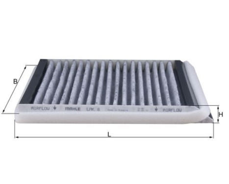Filter, interior air LAK 8 Mahle, Image 2