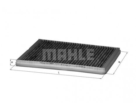 Filter, interior air LAK 81 Mahle