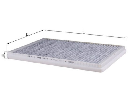 Filter, interior air LAK 81 Mahle, Image 2