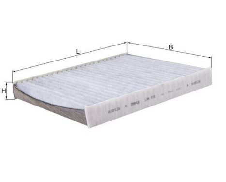 Filter, interior air LAK 816 Mahle