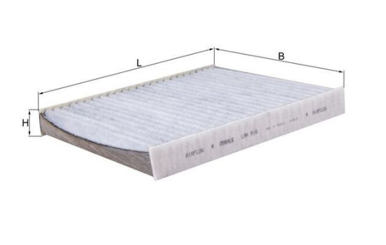 Filter, interior air LAK 816 Mahle