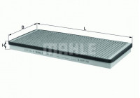 Filter, interior air LAK 83 Mahle