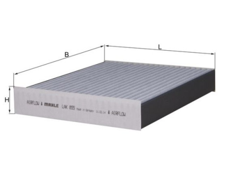 Filter, interior air LAK 855 Mahle