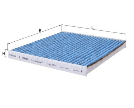 Filter, interior air LAO 157 Mahle