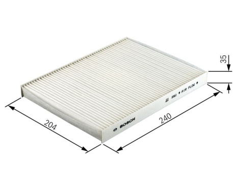 Filter, interior air M2004 Bosch, Image 9