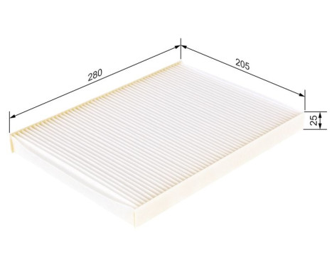 Filter, interior air M2012 Bosch, Image 5