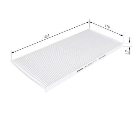 Filter, interior air M2014 Bosch, Image 9