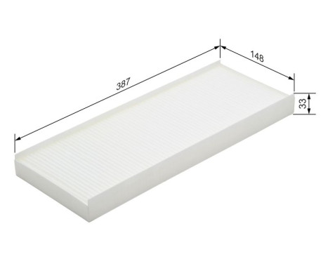 Filter, interior air M2017 Bosch, Image 5