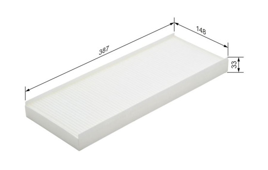 Filter, interior air M2017 Bosch, Image 5