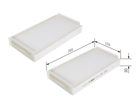 Filter, interior air M2020 Bosch, Image 9