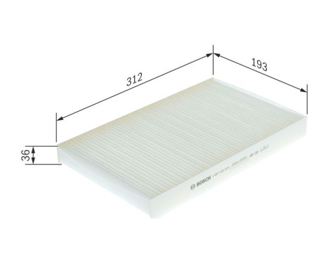 Filter, interior air M2024 Bosch, Image 9