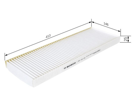 Filter, interior air M2030 Bosch, Image 9