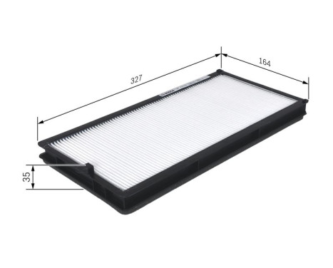 Filter, interior air M2032 Bosch, Image 5