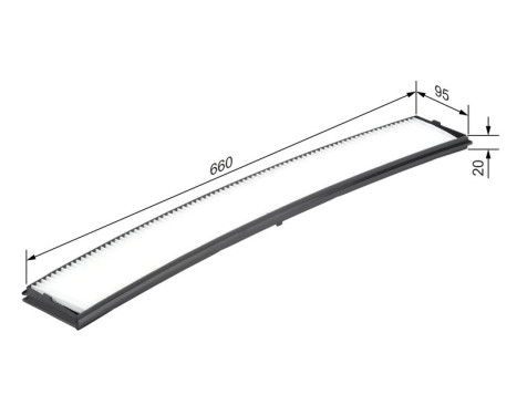 Filter, interior air M2036 Bosch, Image 5