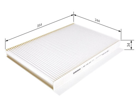 Filter, interior air M2037 Bosch, Image 5
