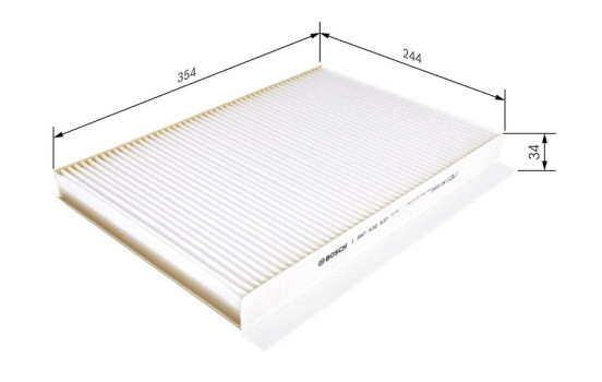 Filter, interior air M2037 Bosch, Image 5