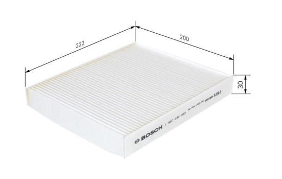 Filter, interior air M2053 Bosch, Image 8