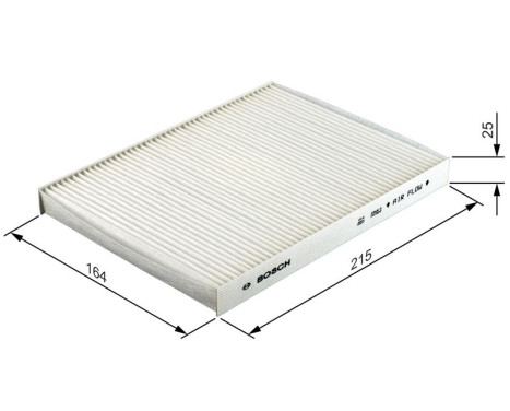 Filter, interior air M2072 Bosch, Image 9