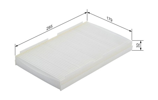 Filter, interior air M2079 Bosch, Image 5