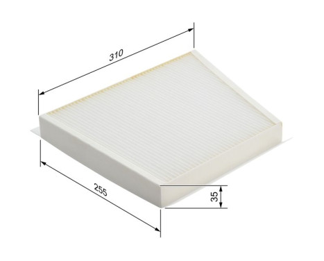 Filter, interior air M2081 Bosch, Image 9