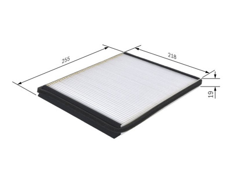 Filter, interior air M2089 Bosch, Image 9
