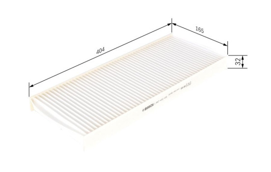 Filter, interior air M2091 Bosch, Image 5
