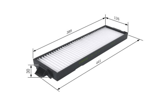 Filter, interior air M2096 Bosch, Image 5