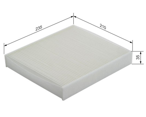 Filter, interior air M2113 Bosch, Image 5