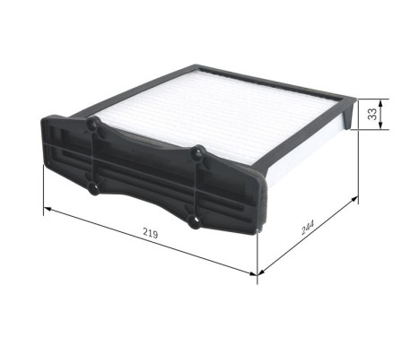 Filter, interior air M2116 Bosch, Image 5