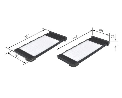 Filter, interior air M2118 Bosch, Image 5