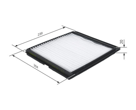 Filter, interior air M2119 Bosch, Image 9