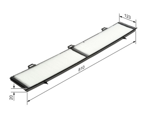 Filter, interior air M2124 Bosch, Image 10