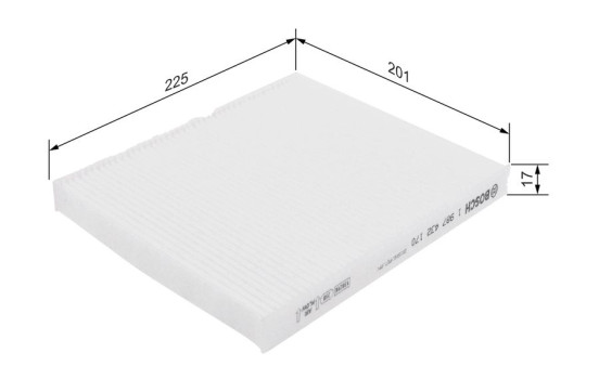 Filter, interior air M2170 Bosch, Image 5